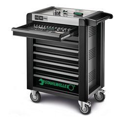 Stahlwille Werkstattwagen 95/8 PRO 8 Schubl. 496 x 827 x 1020 mm anthrazit, RAL 7016 schwarz RAL 9005