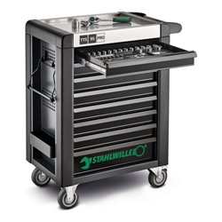 Stahlwille Werkstattwagen 95/8 PRO 8 Schubl. 496 x 827 x 1020 mm anthrazit, RAL 7016 schwarz RAL 9005