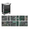 Stahlwille Werkzeugsortiment mit Werkstattwagen Nr.95/250QR Schubl.7 anthrazit, RAL 7016 250tlg