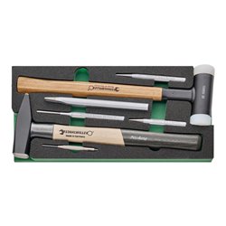 Stahlwille Werkzeugsortiment mit Werkstattwagen Nr.95/250QR Schubl.7 anthrazit, RAL 7016 250tlg