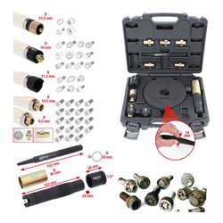 KS Tools Felgenschloss-Demontage-Satz, 15-tlg