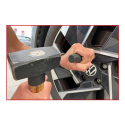 KS Tools Felgenschloss-Demontage-Satz, 15-tlg