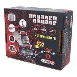 KS Tools 1/2' ROCKET II Hochleistungs-Druckluft-Schlagschrauber 2.300 Nm