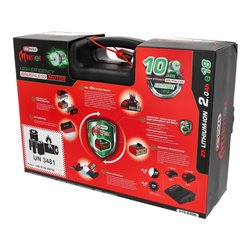 KS Tools eMONSTER Brushless-Akku-Schlag-Bohr-Schrauber-Satz, 4-tlg