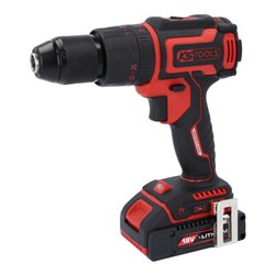 KS Tools eMONSTER Brushless-Akku-Schlag-Bohr-Schrauber-Satz, 4-tlg