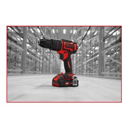 KS Tools eMONSTER Brushless-Akku-Schlag-Bohr-Schrauber-Satz, 4-tlg