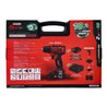 KS Tools eMONSTER Brushless-Akku-Schlag-Bohr-Schrauber-Satz, 4-tlg