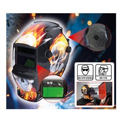 KS Tools Automatik-Schweißer-Schutzhelm, Flame Design