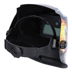 KS Tools Automatik-Schweißer-Schutzhelm, Flame Design