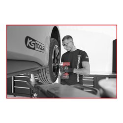 KS Tools eMONSTER 1/2“ Brushless-Akku-Schlag-Schrauber-Satz, 9-tlg