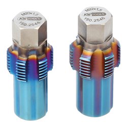 KS Tools Gewindeschneider-Satz mit Führungsbolzen für Sensoren, 2-tlg