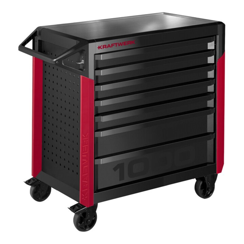 Kraftwerk Werkstattwagen PRO LINE PT1000 7 Schubladen