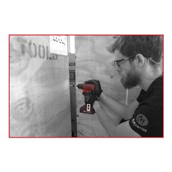 KS Tools eMONSTER Brushless-Akku-Bohr-Schrauber-Satz, 4-tlg