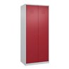 C+P PSA Doppel-Spind Classic PLUS, 2 Abteile, 1850x800x500mm, 7035/3003 Verschluss Zylinderschloss