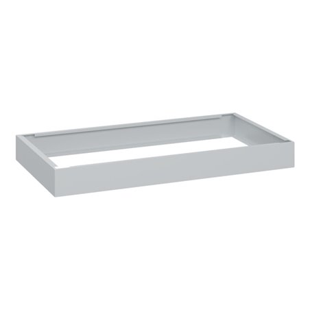 C+P auf 100mm hohem Sockel 100x1000x500mm Sockelfarbe RAL 7035 Lichtgrau Material Unterbau Stahl