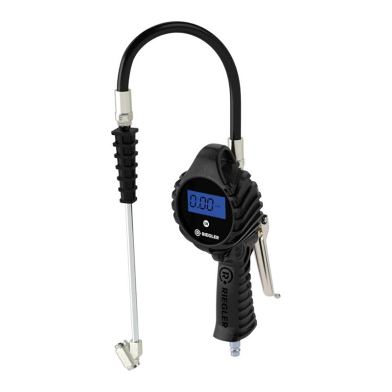 Riegler Digitaler Handreifenfüllmesser TS, Mano Ø 80 mm, 0-12 bar