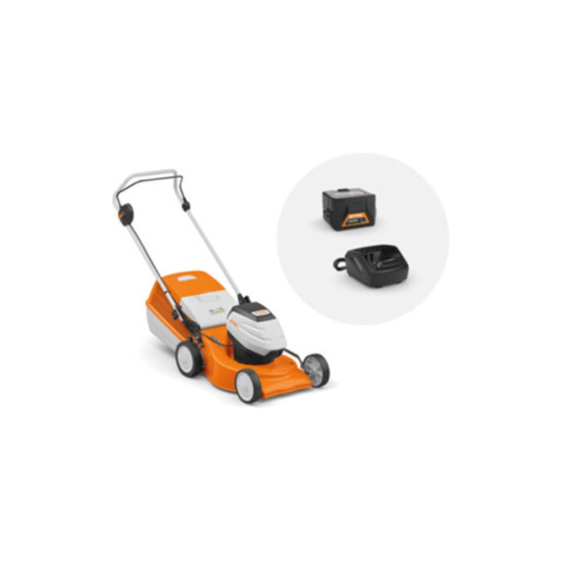STIHL Akku-Rasenmäher RMA 248, Set mit AK 20 und AL 101