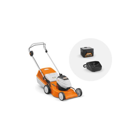 STIHL Akku-Rasenmäher RMA 248, Set mit AK 20 und AL 101