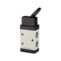 RIEGLER 3/2-Wegeventil manuell Kipphebel