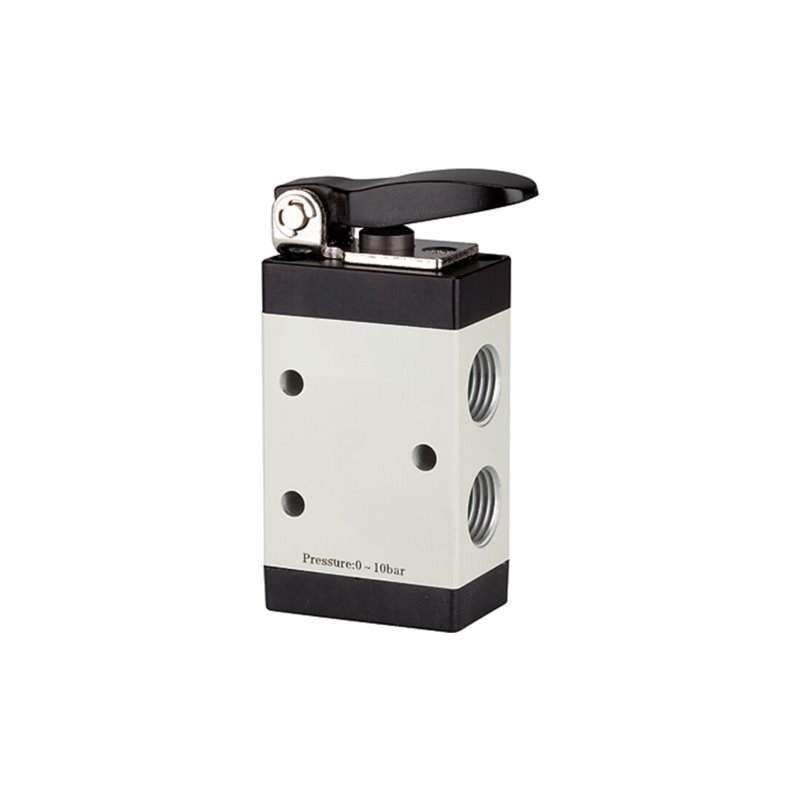 RIEGLER 3/2-Wegeventil manuell kurzer Hebel