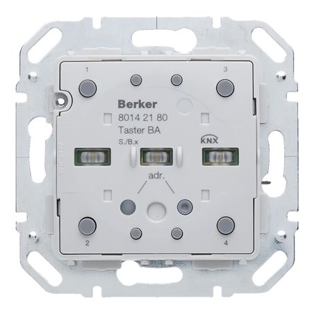 Berker Tastsensor-Modul 2f. m.BCU KNX 80142180