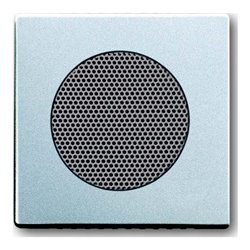 Busch-Jaeger Zentralscheibe alusilber f.EB-Lautsprecher 8253-83