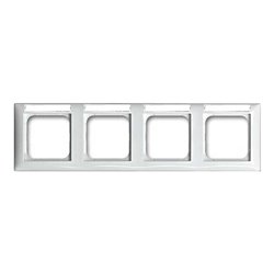 Busch-Jaeger Rahmen 4-fach alpinweiß 1734 NS-914