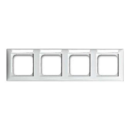 Busch-Jaeger Rahmen 4-fach alpinweiß 1734 NS-914