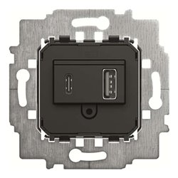 Busch-Jaeger Netzteil-Einsatz USB A+C 6475 U