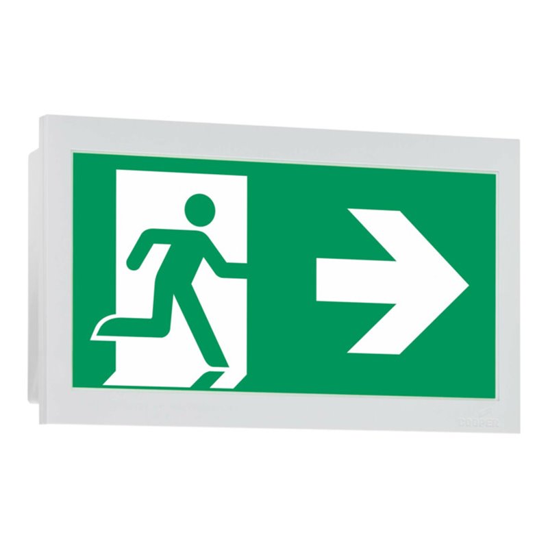 Ceag Notlichtsysteme LED-Einzelbatterie-Leuchte m.autom. Funkt.test 10811 1-8/D CGLine+