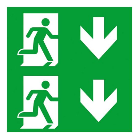 Ceag Notlichtsysteme Piktogrammscheibe 2-seitig LED PU/PU 40071354504