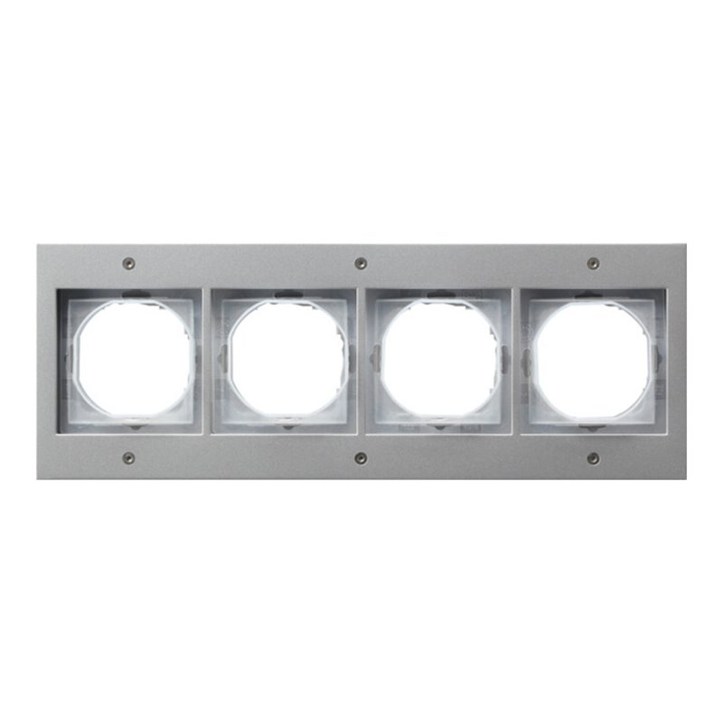 Gira Abdeckrahmen 4f.alu TX44 021465