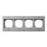 Gira Abdeckrahmen 4f.alu TX44 021465