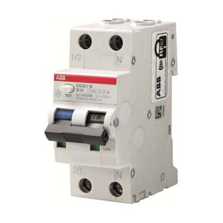 ABB Stotz S&J FI/LS-Schalter 10kA, 1p+N DS201MA-C16/0, 03