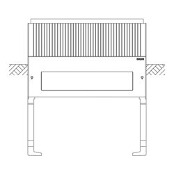 ABN Sockel Gr.1 3-feld Höhe 900mm SX006