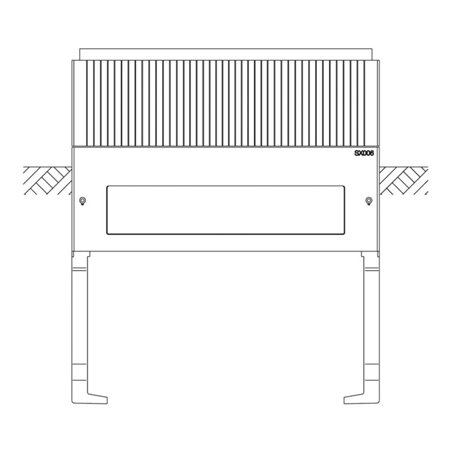 ABN Sockel Gr.1 3-feld Höhe 900mm SX006