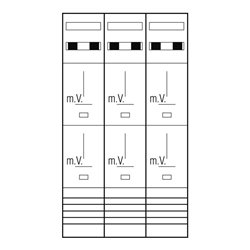 ABN Zählerplatz 3Pkt 6Z Z39160