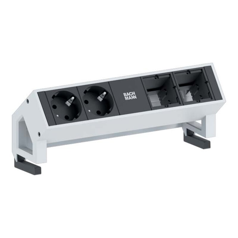 Bachmann Steckdoseneinheit 2xSchutzk.2xABD 902.211