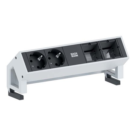 Bachmann Steckdoseneinheit 2xSchutzk.2xABD 902.211