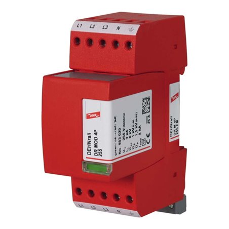 DEHN ÜS-Ableiter DEHNrail DR M 4P 255 FM
