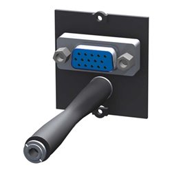 Bachmann Rahmen 1xVGA+Klinke BCM-17 917.045