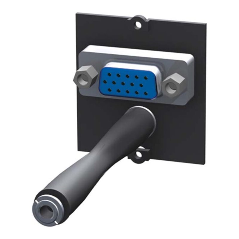 Bachmann Rahmen 1xVGA+Klinke BCM-17 917.045