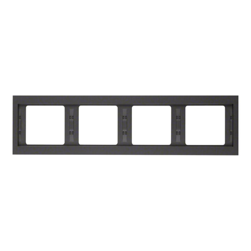 Berker Rahmen K.1 4fach waager. anthrazit 13837006