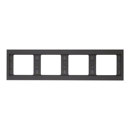 Berker Rahmen K.1 4fach waager. anthrazit 13837006
