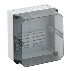 Spelsberg Zähler-Leergehäuse 400V transp. IP54 AKi-Z 2