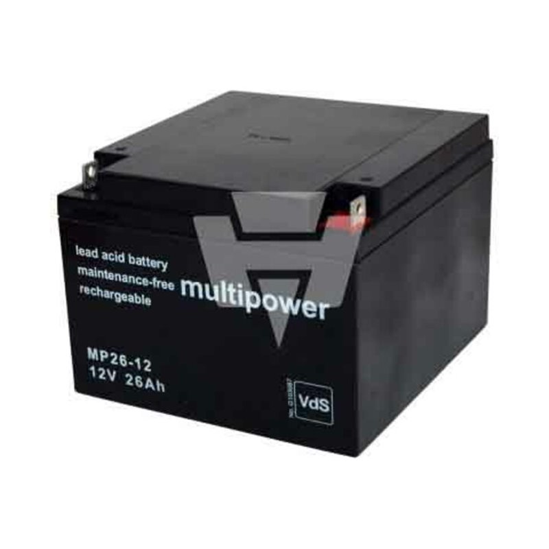 Hückmann Multipower Blei-Akku MP26-12 Pb 12V/26Ah 117381
