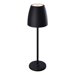 IDV Akku Tischleuchte 2700K schwarz MT68050