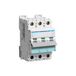 Hager Leitungsschutzschalter 3pol.,B-16A, 10kA, 3M NBN316