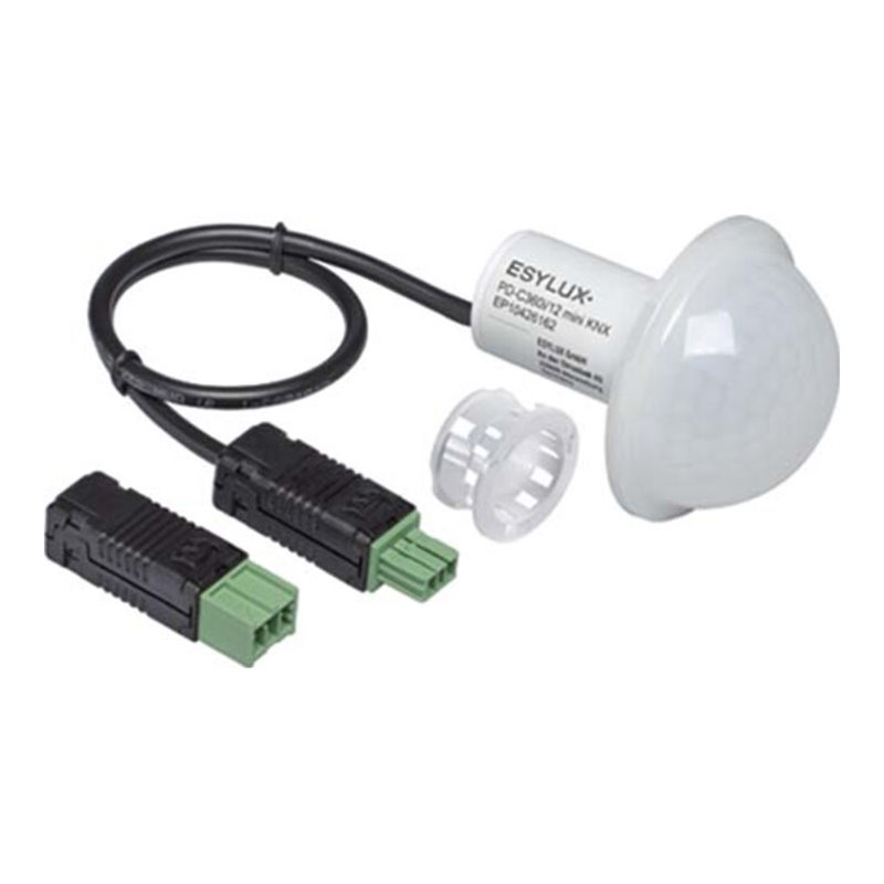 ESYLUX Decken-Präsenzmelder EB, 360 Grad PD-C360i/12 mini KNX