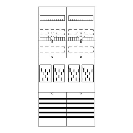 Striebel&John Zählerfeld 7RE 4Z vorverdrahtet BF27B4